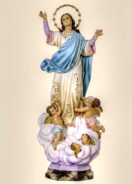 Assumption-of-the-Virgin-Mary-into-Heaven-Statue