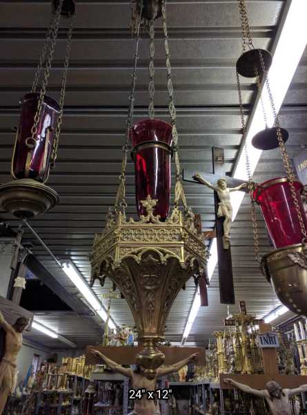 Used-Church-Cathedral-Sanctuary-Lamp-24