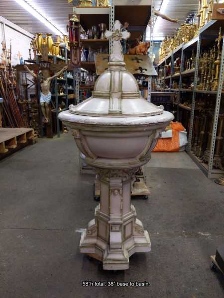 Carved-Wood-Baptism-Baptismal-Font