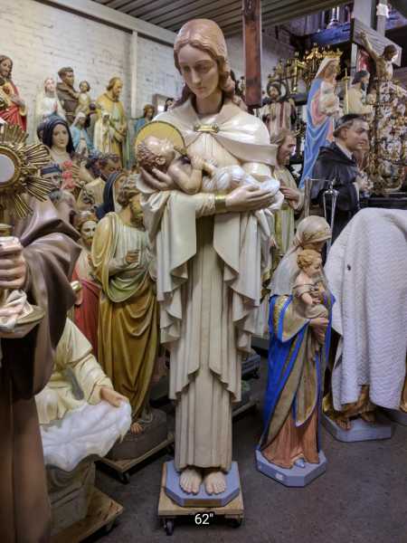 Blessed-Mother-Vintage-Sculpture