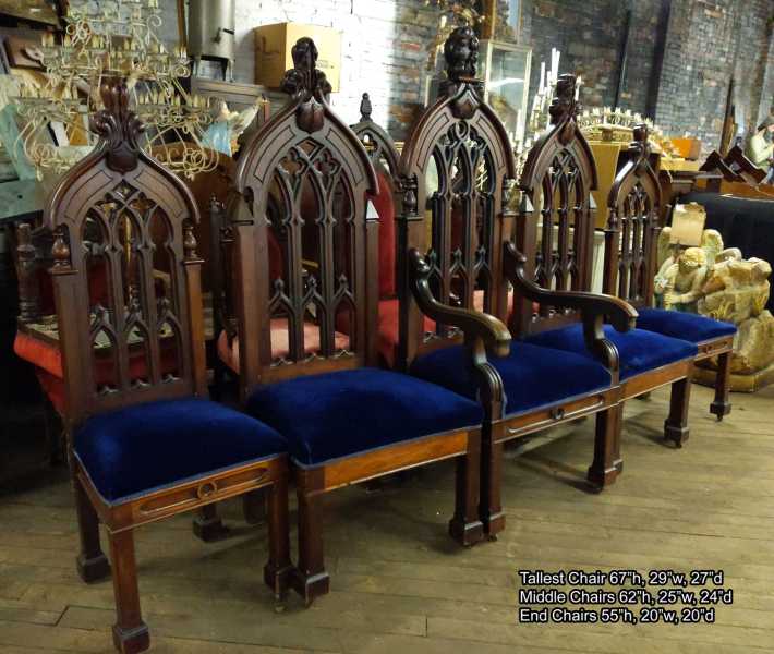 Church-Sanctuary-Chairs-For-Sale-Set-of-5