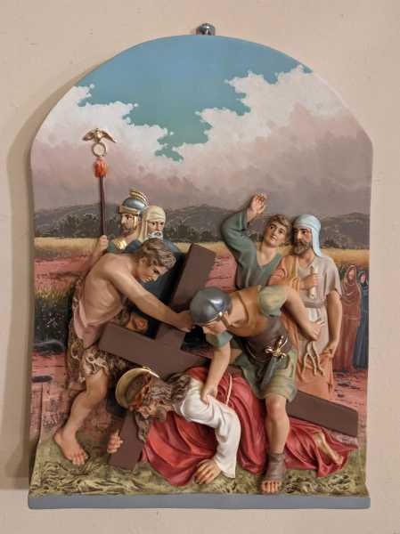 7-JESUS-FALLS-THE-SECOND-TIME