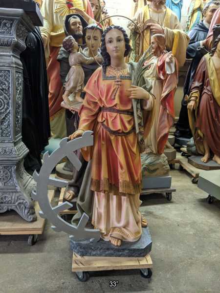 Saint-Catherine-of-Alexandria-Statue-33